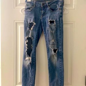 Size 1 stretchy jeans